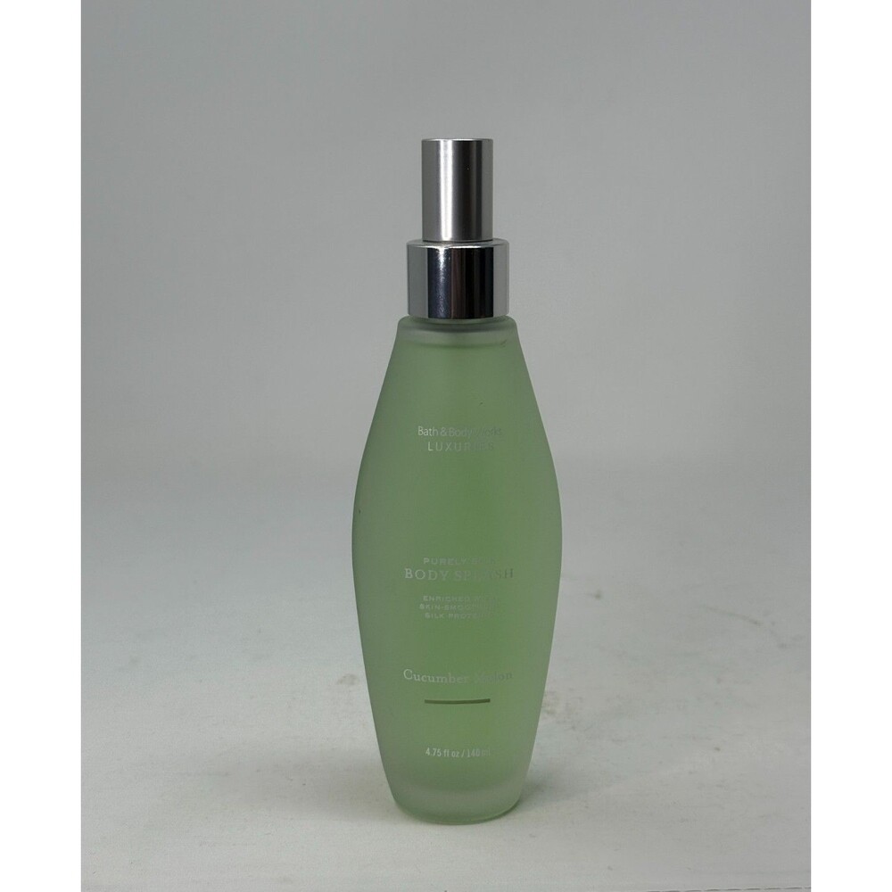 Bath‎ & Body Works Luxuries Purely Silk Body Splash Cucumber Melon 4.75 oz NEW